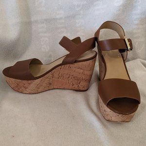 Michael Kors Wedge Sandals Size 8